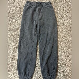Size S Dark Grey Brandy Melville Sweats/Joggers. Super comfy!!!